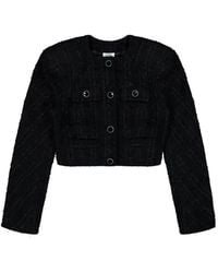 Vetements - Veste Crop À Épaules Rondes - Lyst