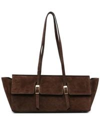 Elleme - Large Le Bateau Buckle-Detail Shoulder Bag - Lyst