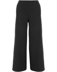 Bruno Manetti - Knit Wide-Leg Trousers - Lyst