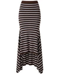 Monse - Jupe Mi-Longue Rayée En Jacquard - Lyst
