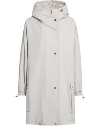 Max Mara - Hooded Parka Jacket - Lyst