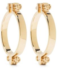 Annelise Michelson - Screw-Motif Hoop Earrings - Lyst