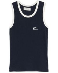 Carrera - Logo-Embroidered Ribbed Tank Top - Lyst