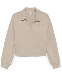 DKNY - Logo-Embroidered Sweatshirt - Lyst
