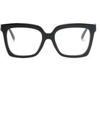 Michael Kors - Nassau Oversize-Frame Glasses - Lyst