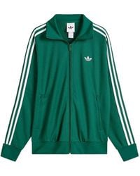 adidas - Firebird Adicolor Mesh Track Top - Lyst