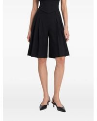 Hamza - Kimi Knife-Pleat Shorts - Lyst