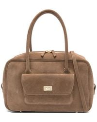 Sandro - Suède Shopper - Lyst