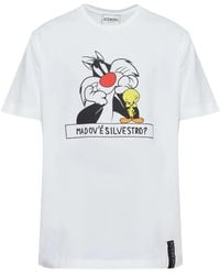 Iceberg - X Looney Tunes Printed T-Shirt - Lyst