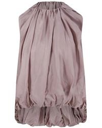 DI STAVNITSER - Gathered Blouse - Lyst