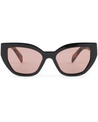 Prada - キャットアイ サングラス - Lyst