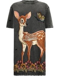 Philipp Plein - Open Back Destroyed T-Shirt Dress Fairy - Lyst