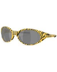 Oakley - Eye Jacket Redux Tiger-Print Oval-Frame Sunglasses - Lyst