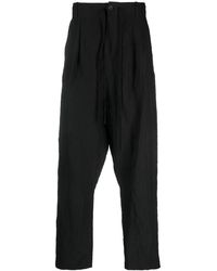 Forme D'expression - Linen Sarouel Trousers - Lyst