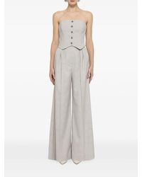 Nissa - Pantalon Palazzo À Ornements - Lyst