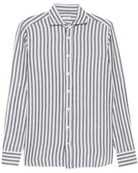 Borriello - Striped Long-Sleeves Shirt - Lyst