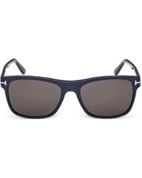 Tom Ford - Rectangle Detail Sunglasses Ft0698 - Lyst