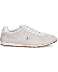 Guess - Tiah3 Suede Lace-Up Sneakers - Lyst