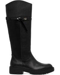 Liu Jo - Strap Knee-High Boots - Lyst