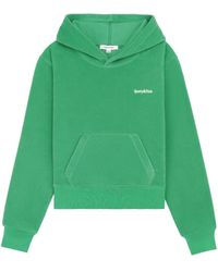 Sporty & Rich - Sudadera con capucha y logo bordado - Lyst
