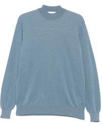 Lardini - Maglione Con Collo Rialzato - Lyst