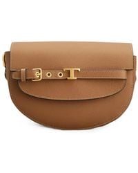 Tod's - T Signature Mini Leather Shoulder Bag - Lyst