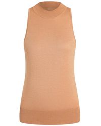 12 STOREEZ - Mawata Ribbed-Knit Tank Top - Lyst