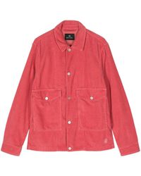 PS by Paul Smith - Corduroy Button Jacket - Lyst
