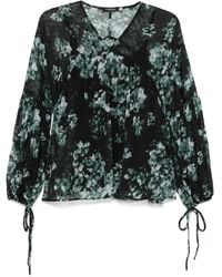 Scotch & Soda - Fil Coupe Blouse - Lyst