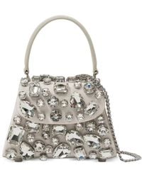 Self-Portrait - Crystal Mini Bag - Lyst