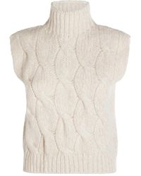 Eleventy - Top Smanicato A Collo Alto - Lyst