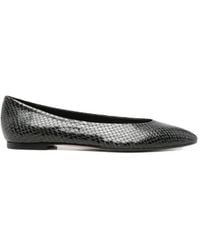 Aeyde - Ellie Mini Snake Print Calf Leather Moss - Lyst
