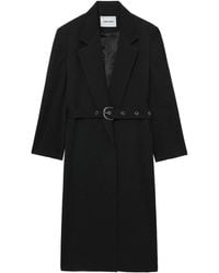 Low Classic - Abrigo con botones y cinturón - Lyst
