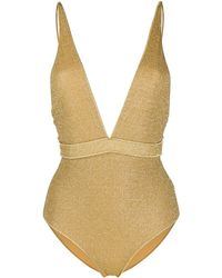 Oséree Bañador brillante con efecto metalizado - Metálico