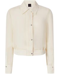 Pinko - Giacca-Camicia Crop - Lyst