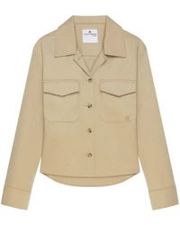 Courreges - Utility Polycotton Shirt For - Lyst
