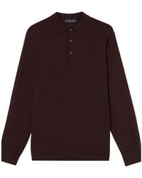 Brooks Brothers - Wool Knit Polo Shirt - Lyst