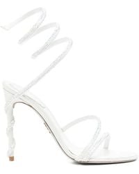 Rene Caovilla - Sandali Con Decorazione 120Mm - Lyst