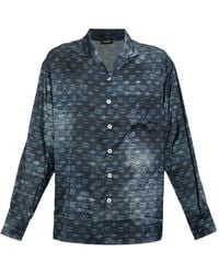 DSquared² - Logo-Print Button-Up Pajamas - Lyst
