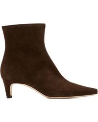 STAUD - Bottines 55 Mm À Bout Pointu Wally - Lyst