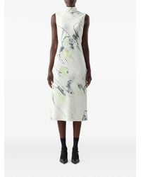 Jason Wu - Robe Mi-Longue À Fleurs - Lyst