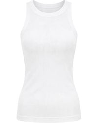 Velvet - Ribbed Tank Top - Lyst