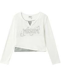 Musium Div. - Logo-Print Layered-Effect T-Shirt - Lyst