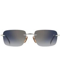 David Beckham - Zonnebril Met Randloze Montuur - Lyst