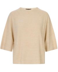 Fabiana Filippi - Fine-Knit Raglan-Sleeve T-Shirt - Lyst