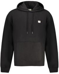 Calvin Klein - Logo-Patch Drawstring Hoodie - Lyst