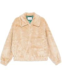 Drole de Monsieur - Manteau Not From Paris Madame En Fourrure Artificielle - Lyst