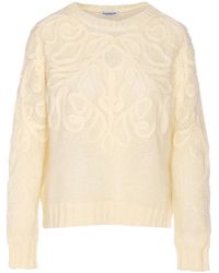 Dondup - Embroidered Crewneck Sweater - Lyst