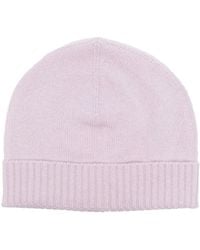 Liska - Berretto Con Bordo A Coste - Lyst
