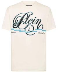 Philipp Plein - Coursive Border T-Shirt - Lyst
